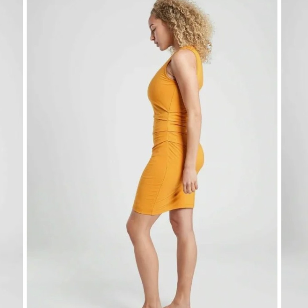 Athleta Della Fitted Tank Tee Dress - size S